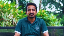 Jabir Karat, founder of Green Worms Eco Solutions, a social enterprise that offers waste management services across rural and urban India.