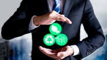 Concept about business and environment, sustainable development, ecology and environment protection Concept about business and environment, sustainable development, ecology and environment protection