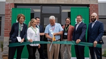 Pictured from left to right: Michele Barney, BASF Wyandotte Site Director; Marion Kuhn, BASF Vice President of Business Management, Pharma Solutions; Michael Murphy, BASF Operations Product Manager, Pharma Solutions; Robert A. DeSana, Mayor of Wyandotte, Michigan; Joel Young, BASF Research Engineering Services Manager; Benjamin Knudsen, BASF Vice President of Research North America; Artem Gurvich, BASF Head of Business Management, Biopharma Pictured from left to right: Michele Barney, BASF Wyandotte Site Director; Marion Kuhn, BASF Vice President of Business Management, Pharma Solutions; Michael Murphy, BASF Operations Product Manager, Pharma Solutions; Robert A. DeSana, Mayor of Wyandotte, Michigan; Joel Young, BASF Research Engineering Services Manager; Benjamin Knudsen, BASF Vice President of Research North America; Artem Gurvich, BASF Head of Business Management, Biopharma