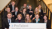 13 Studierende des Deutschlandstipendium ProTalent 13 Studierende des Deutschlandstipendium ProTalent