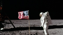Apollo 11 launches from Florida with the help of BASF product Diofan 190D, a fire-resistant coating used on all of the modules’ electrical systems. Diofan 190D was used on other NASA space flights as well. The red stripes on the flag placed on the Moon by the Apollo 11 crew consisted of BASF’s aquaprint Scarlet LF.