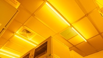 BASF yellow light solution used in a semiconductor yellow light process laboratory in Taiwan.
Photo: BASF