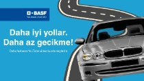 A silver car driving on a road against a blue background. The text reads: "Better roads. Fewer delays! Discover more in our YouTube video." A silver car driving on a road against a blue background. The text reads: "Better roads. Fewer delays! Discover more in our YouTube video."