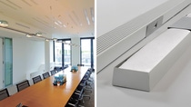 Vollintegrierte thermoaktive Decke CeiltecÂ® der Firma Innogration GmbH mit Streifenabsorbern aus BasotectÂ®.

Fully integrated, thermally active ceiling CeiltecÂ® from Innogration GmbH with strip absorbers made of BasotectÂ®.,Vollintegrierte thermoaktive Decke Ceiltec® der Firma Innogration GmbH mit Streifenabsorbern aus Basotect®.

Fully integrated, thermally active ceiling Ceiltec® from Innogration GmbH with strip absorbers made of Basotect®.