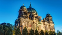 Berliner Dom Berlin Night Germany Tourism