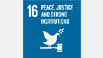 SDG 16: Peace, justice and strong institutions SDG 16: Peace, justice and strong institutions