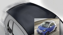 Mit dem Polyurethan-Schaumsystem ElastoflexÂ® E von BASF ist es erstmals gelungen, ein AutoauÃenbauteil in Sandwich-Wabentechnik mit Class-A-Folie in GroÃserie herzustellen. Das Dachmodul im Standardmodell des neuen smart fortwo besteht aus einer Papierwabe und zwei umschlieÃenden Glasfasermatten, die mit ElastoflexÂ® E 3532 besprÃ¼ht und mit einer durchgefÃ¤rbten Class-A-OberflÃ¤chenfolie verpresst werden. In einem einzigen Arbeitsschritt entsteht so ein Dachmodul, das um 30 Prozent leichter ist als das Seriendach des VorgÃ¤ngermodells.
Photo: Daimler/BASF 2015

With the polyurethane foam system ElastoflexÂ® E from BASF it is possible for the first time to mass-produce an exterior car part featuring a honeycomb sandwich structure with a class-A film. The roof module in the standard model of the new smart fortwo consists of a paper honeycomb and two surrounding glass fiber mats. These are sprayed with ElastoflexÂ® E 3532 and pressed together with a solid-colored class-A film. A single operation thus produces a roof module which is around 30 percent lighter than the standard roof on the previous model. 
Photo: Daimler/BASF 2015,Mit dem Polyurethan-Schaumsystem Elastoflex® E von BASF ist es erstmals gelungen, ein Autoaußenbauteil in Sandwich-Wabentechnik mit Class-A-Folie in Großserie herzustellen. Das Dachmodul im Standardmodell des neuen smart fortwo besteht aus einer Papierwabe und zwei umschließenden Glasfasermatten, die mit Elastoflex® E 3532 besprüht und mit einer durchgefärbten Class-A-Oberflächenfolie verpresst werden. In einem einzigen Arbeitsschritt entsteht so ein Dachmodul, das um 30 Prozent leichter ist als das Seriendach des Vorgängermodells.
Photo: Daimler/BASF 2015

With the polyurethane foam system Elastoflex® E from BASF it is possible for the first time to mass-produce an exterior car part featuring a honeycomb sandwich structure with a class-A film. The roof module in the standard model of the new smart fortwo consists of a paper honeycomb and two surrounding glass fiber mats. These are sprayed with Elastoflex® E 3532 and pressed together with a solid-colored class-A film. A single operation thus produces a roof module which is around 30 percent lighter than the standard roof on the previous model. 
Photo: Daimler/BASF 2015
