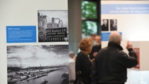 At the Annual Shareholders’ Meeting of BASF SE in the Congress Center Rosengarten, Mannheim, shareholders visit the exposition on the 150 years of BASF.