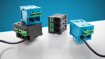 Due to its flexible colorability, the BASF PPA Ultramid® Advanced N3U41 G6 is now being used by Weidmüller in its PCB connectors and terminals.
Photo: BASF Due to its flexible colorability, the BASF PPA Ultramid® Advanced N3U41 G6 is now being used by Weidmüller in its PCB connectors and terminals.
Photo: BASF