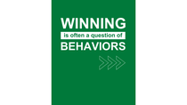 Title of Video: Winning is often a question of behaviors