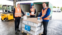 06252_2020. BASF SE Aktion Helping Hands Versand von Desinfektionsmittel an die UHCR im Kongo 06252_2020. BASF SE Aktion Helping Hands Versand von Desinfektionsmittel an die UHCR im Kongo