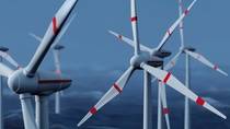 Wind turbines in the ocean Wind turbines in the ocean