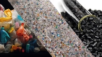 Ultradur® RC1 is based on recycled PET from post-consumer packaging waste and is designed for demanding automotive applications such as brackets, housings, and connectors.
Photo: BASF and Adobe Stock, edited by BASF, 2026