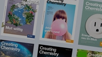 Collage aus Creating Chemistry Magazin Covern