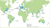 world map displaying verbund sites world map displaying verbund sites