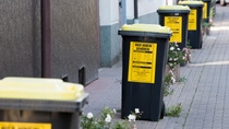 Gelbe Tonne, Gelbe Mülltonne, Entsorgung, Gelber Sack Ersatz Gelbe Tonne, Gelbe Mülltonne, Entsorgung, Gelber Sack Ersatz