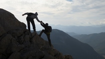 destination success and ambitious climbers