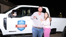 Qualifying cotton farmers and their families gathered in Lubbock, Texas, on April 9 to celebrate FiberMax® cotton yield achievements as part of BASF’s FiberMax One Ton Club™, a long-standing tradition now in its 21st year. The club’s annual banquet culminates with a sweepstakes drawing for a two-year lease on a Ford® Super Duty® F-350 Lariat® truck. This year’s winners were Peyton and Kim Wilde of Lubbock, Texas.
