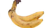 Two yellow bananas