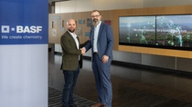 BASF’s Personal Care business strengthens strategic collaboration with U.S. distributor Azelis Americas. Pictured left to right: BASF’s Personal Care Americas Vice President Brandon Crist and Azelis Americas U.S. Managing Director Vuk Milojkovic. BASF’s Personal Care business strengthens strategic collaboration with U.S. distributor Azelis Americas. Pictured left to right: BASF’s Personal Care Americas Vice President Brandon Crist and Azelis Americas U.S. Managing Director Vuk Milojkovic.
