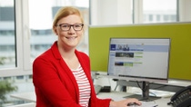 Sabrina Thiemeier, Specialist Supply Chain Management am Standort Münster Sabrina Thiemeier, Specialist Supply Chain Management am Standort Münster