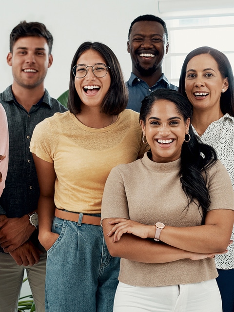 Dont you wish you were a part of this team. Cropped portrait of a diverse group businesspeople standing together after a successful discussion in the office.; Shutterstock ID 2149635277; purchase_order: 02012023; job: website; client: BASF Services Europe GmbH, GBE/SHV-TCA, Jennifer Studer; other: BASF SE, GBH/IM, Matthias Baque