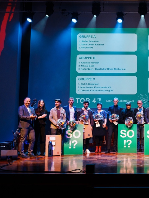 Auslosungsgala zur Tor4-Jubiläumsausspielung