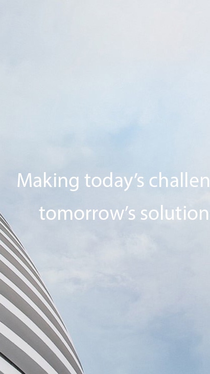 Making today’s challenges tomorrow’s solutions