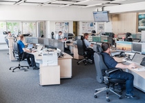 Die integrierte Leitstelle der Wache Süd wird in das neue Gebäude einziehen.
Foto: BASF SE Die integrierte Leitstelle der Wache Süd wird in das neue Gebäude einziehen.
Foto: BASF SE