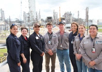 Ten Lamar University students gained on-the-job experience through a summer internship at BASF Corporation’s Port Arthur and Beaumont sites. 
