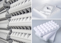 Der Raumakustik-Experte Bosig stellt sein Basotect®-Sortiment für Schallabsorber und Akustikpaneele auf Basotect® EcoBalanced um.
Foto: BASF/Bosig 2025 Der Raumakustik-Experte Bosig stellt sein Basotect®-Sortiment für Schallabsorber und Akustikpaneele auf Basotect® EcoBalanced um.
Foto: BASF/Bosig 2025