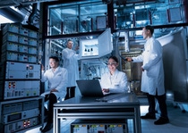 Climate protection is a central component of the BASF strategy. For many years, the company has been continuously reducing its CO2 emissions. For further significant reduction BASF has started a research and development program. Thereby, innovative processes are being developed to further significantly reduce CO2 emissions from the chemical industry.In the R&D program work with (from left): Dr. Nils Bottke	, Head of Petro-chemical Catalyst Research, Dr. Rocco Paciello, Executive expert Homogeneous Catalysis, Dr. Kiara Kochendörfer, Project leader clean high temperature processes, Dr. Andreas Bode, Program leader Carbon Management R&D. Climate protection is a central component of the BASF strategy. For many years, the company has been continuously reducing its CO2 emissions. For further significant reduction BASF has started a research and development program. Thereby, innovative processes are being developed to further significantly reduce CO2 emissions from the chemical industry.In the R&D program work with (from left): Dr. Nils Bottke	, Head of Petro-chemical Catalyst Research, Dr. Rocco Paciello, Executive expert Homogeneous Catalysis, Dr. Kiara Kochendörfer, Project leader clean high temperature processes, Dr. Andreas Bode, Program leader Carbon Management R&D.