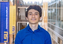 BASF awarded a $2,500 scholarship to Abbas Al-Hassani, a sophomore electrical engineering major at Louisiana State University, from Metairie, Louisiana.