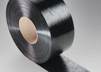 Ultratape B3EG12 UD 01 black – a fully impregnated single ply polyamide 6 tape with 60% weight of unidirectional glass fibers. 