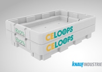 CELOOPS® boxes with identical properties as boxes from conventional EPS
Photo: Knauf Industries CELOOPS® boxes with identical properties as boxes from conventional EPS
Photo: Knauf Industries