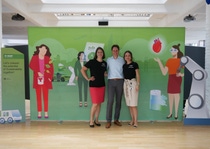 The sustainability future vision is visualized at various locations of BASF Coatings worldwide.
Photo: BASF / Coatings