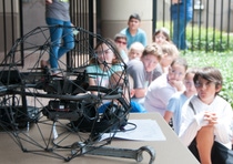Fascinated by technology: Kids experiencing a drone at BASF’s Responsible Care Week 2019 in Freeport, Texas. Fascinated by technology: Kids experiencing a drone at BASF’s Responsible Care Week 2019 in Freeport, Texas.
