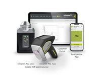 Handheld NIR-spectrometers and cloud-based data analysis for on-the-spot textile identification from trinamiX
Copyright: trinamiX GmbH Handheld NIR-spectrometers and cloud-based data analysis for on-the-spot textile identification from trinamiX
Copyright: trinamiX GmbH