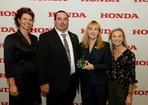 BASF’s site in Huntsville recently received Honda of America’s Green Excellence recognition in Waste Stewardship Award at the Sustainability Conference. BASF’s site in Huntsville recently received Honda of America’s Green Excellence recognition in Waste Stewardship Award at the Sustainability Conference.