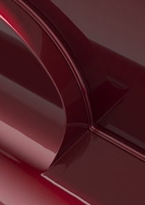 Rotfarbton „Rewhyred“ aus den Automotive Color Trends 2019-20 von BASF Rotfarbton „Rewhyred“ aus den Automotive Color Trends 2019-20 von BASF