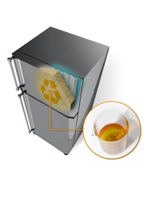 KraussMaffei, Rampf, Remondis und BASF entwickeln ein neues Verfahren des chemischen Recyclings und schließen den Materialkreislauf bei PUR-Hartschäumen aus Altkühlschränken.  KraussMaffei, Rampf, Remondis und BASF entwickeln ein neues Verfahren des chemischen Recyclings und schließen den Materialkreislauf bei PUR-Hartschäumen aus Altkühlschränken.