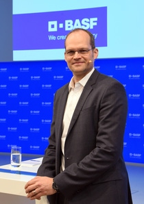 Annual Press Conference for the full year 2024, Dr. Dirk Elvermann, Chief Financial Officer. 
Photo: BASF SE