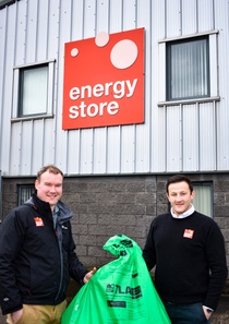 Neil Ferguson, Technical Director energystore, (left) and Connor McCandless, Group Sales & Innovation Director energystore (right)