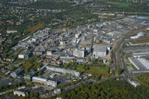 Henkel-BASF-Werksgelaende, Duesseldorf, 14.10.2014, B. Fischer, Luftbild 6902 Henkel-BASF-Werksgelaende, Duesseldorf, 14.10.2014, B. Fischer, Luftbild 6902