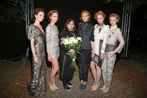 Pokaz Gosi Baczynskiej, atelier na Florianskiej, 23.06.2014, fot. WBF
na zdj. Gosia Baczynska