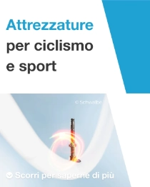 Primo piano di un tubo interno trasparente per bicicletta Aerothan® con valvola.