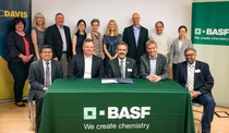 Representatives from BASF and UC Davis recently signed a collaboration agreement expressing their mutual commitment to unlocking new potential for human milk oligosaccharides (HMOs). Front, left to right: Prasant Mohapatra (UC Davis), Benjamin Knudsen (BASF), Ahmad Hakim-Elahi (UC Davis), Stefan Rüdenauer (BASF), Dushyant Pathak (UC Davis). 
Back, left to right: Marianne Heer (BASF), Anita Oberbauer (UC Davis), David Mills (UC Davis), Yan Qin (BASF), Helen Raybould (UC Davis), Daniela Barile (UC Davis), Yoram Barak (BASF), Bruce German (UC Davis), Xi Chen (UC Davis). Representatives from BASF and UC Davis recently signed a collaboration agreement expressing their mutual commitment to unlocking new potential for human milk oligosaccharides (HMOs). Front, left to right: Prasant Mohapatra (UC Davis), Benjamin Knudsen (BASF), Ahmad Hakim-Elahi (UC Davis), Stefan Rüdenauer (BASF), Dushyant Pathak (UC Davis). 
Back, left to right: Marianne Heer (BASF), Anita Oberbauer (UC Davis), David Mills (UC Davis), Yan Qin (BASF), Helen Raybould (UC Davis), Daniela Barile (UC Davis), Yoram Barak (BASF), Bruce German (UC Davis), Xi Chen (UC Davis).