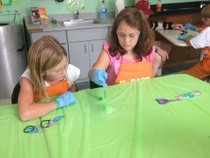 Local students and families experience chemistry through hands-on learning in the BASF sponsored Kids’ Lab at the Gulf Coast Exploreum Science Center. Local students and families experience chemistry through hands-on learning in the BASF sponsored Kids’ Lab at the Gulf Coast Exploreum Science Center.