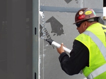 BASF MaxFlash, a liquid flashing membrane that provides a high performance solution to quickly and easily address sheathing joints and rough openings. BASF MaxFlash, a liquid flashing membrane that provides a high performance solution to quickly and easily address sheathing joints and rough openings.