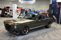 The Ringbrothers 1965 carbon fiber Ford Mustang painted with Glasurit 90 Line Spy Green won the Goodguys’ Gold Award, was named a top Ford by Motor Trend and a top 10 finalist in Battle of the Builders. The Ringbrothers 1965 carbon fiber Ford Mustang painted with Glasurit 90 Line Spy Green won the Goodguys’ Gold Award, was named a top Ford by Motor Trend and a top 10 finalist in Battle of the Builders.